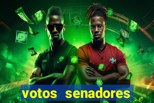 votos senadores impeachment moraes